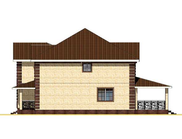 Проект дома в классическом стиле b104-1-02