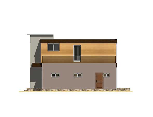 Проект дома в стиле минимализм b109-1-02