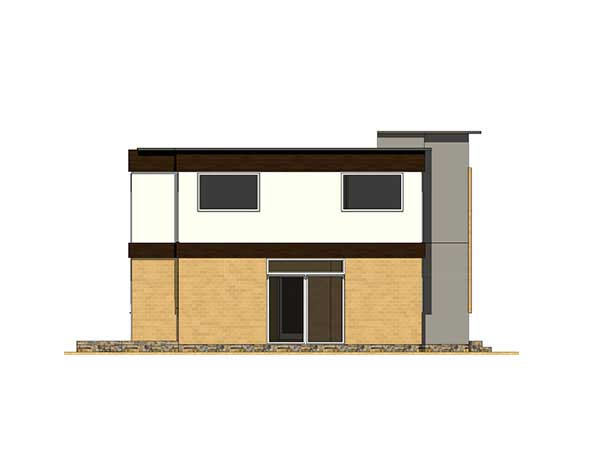 Проект дома в стиле минимализм b109-1-04