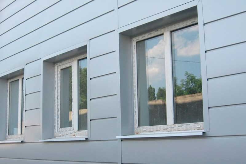 металлические фасадные панели для зданий